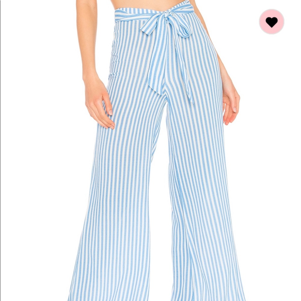 Tularosa blue striped beach pants
